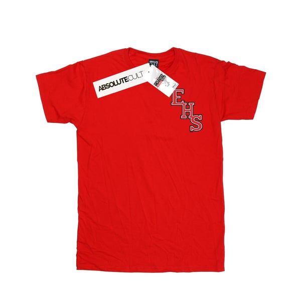 Disney Mens High School Musical The Musical EHS Logo Breast Print T-Shirt