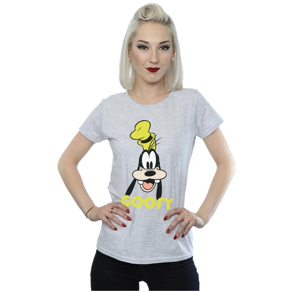 Disney Womens/Ladies Goofy Face Cotton T-Shirt