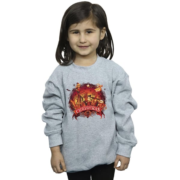 Disney Girls The Nightmare Before Christmas Scary Christmas Sweatshirt