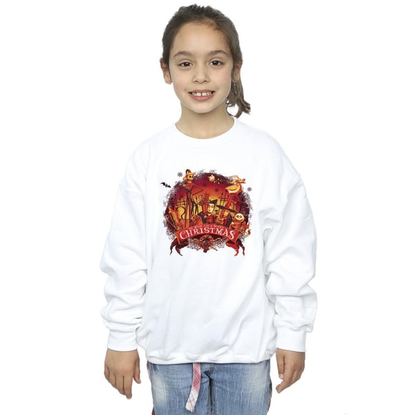 Disney Girls The Nightmare Before Christmas Scary Christmas Sweatshirt