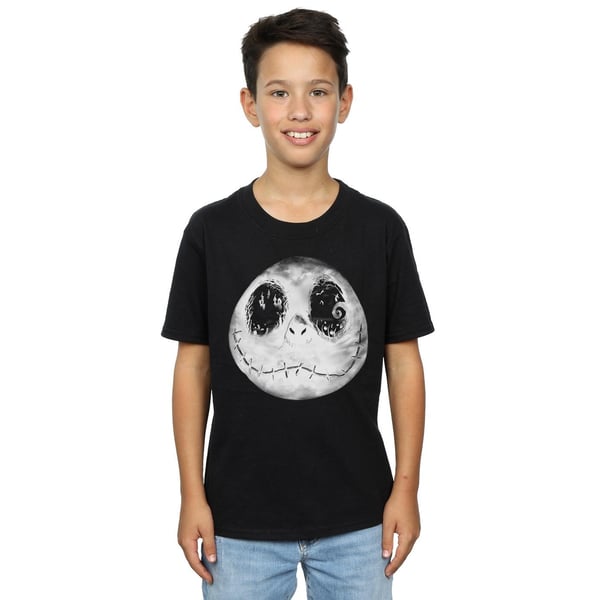 Disney Boys Nightmare Before Christmas Jack Moon Face T-Shirt