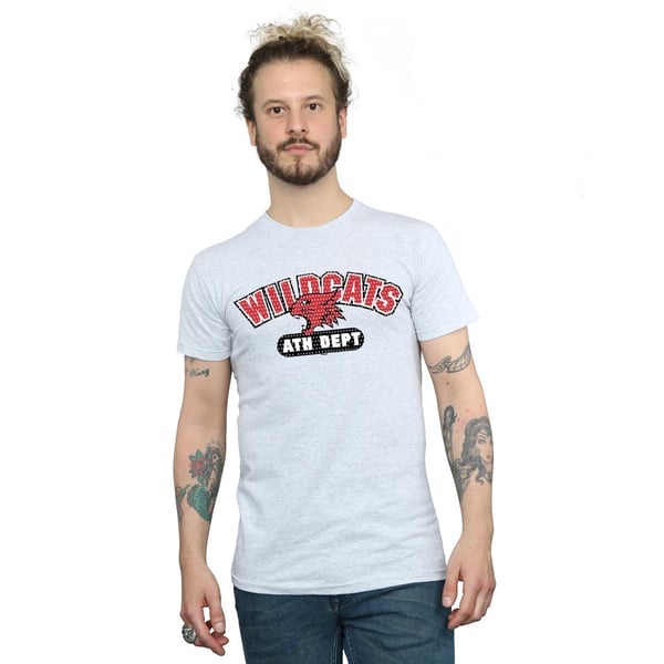 Disney Mens High School Musical The Musical Wildcats Athletic T-Shirt