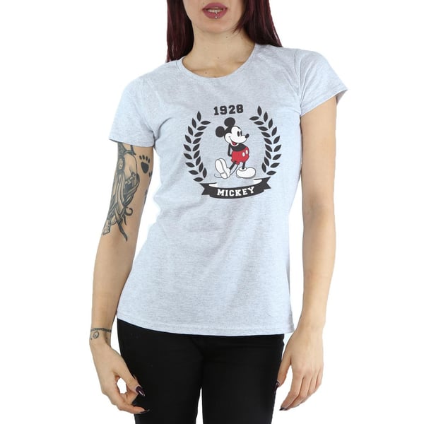 Disney Womens/Ladies Mickey Mouse Laurel Cotton T-Shirt