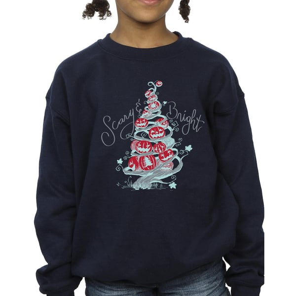 Disney Girls The Nightmare Before Christmas Scary & Bright Sweatshirt