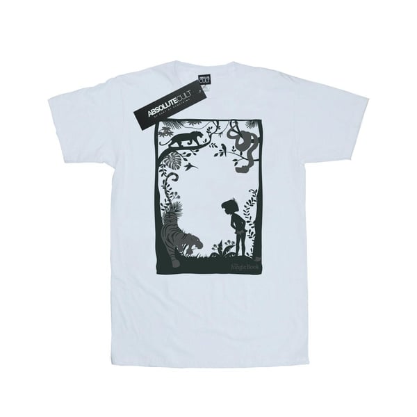 Disney Mens The Jungle Book Silhouette Poster T-Shirt