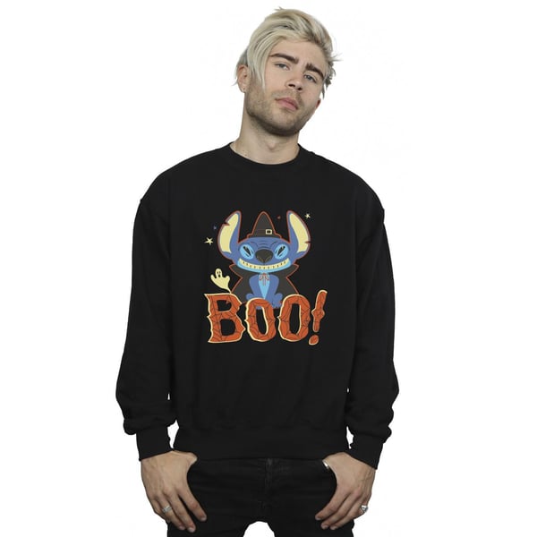 Disney Mens Lilo & Stitch Boo! Sweatshirt