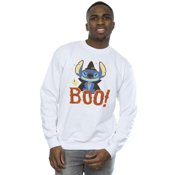 Disney Mens Lilo & Stitch Boo! Sweatshirt