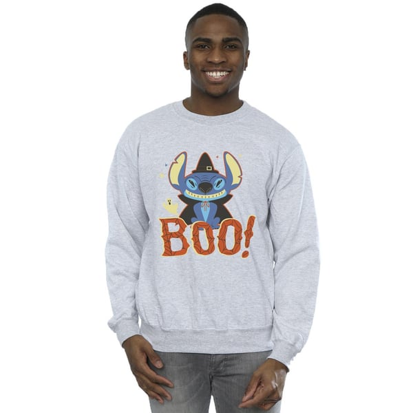 Disney Mens Lilo & Stitch Boo! Sweatshirt