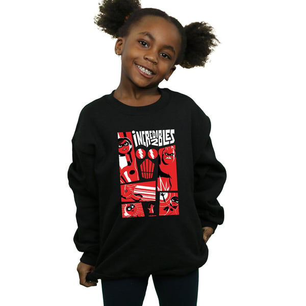 Disney Girls The Incredibles Collage Sweatshirt