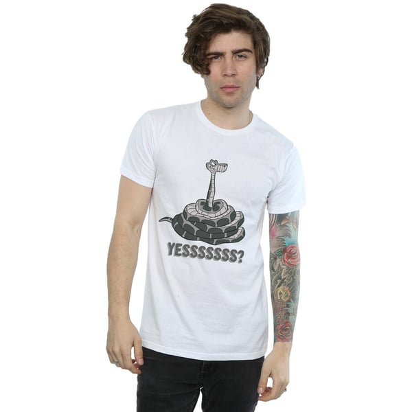Disney Mens The Jungle Book Kaa Yesssss T-Shirt