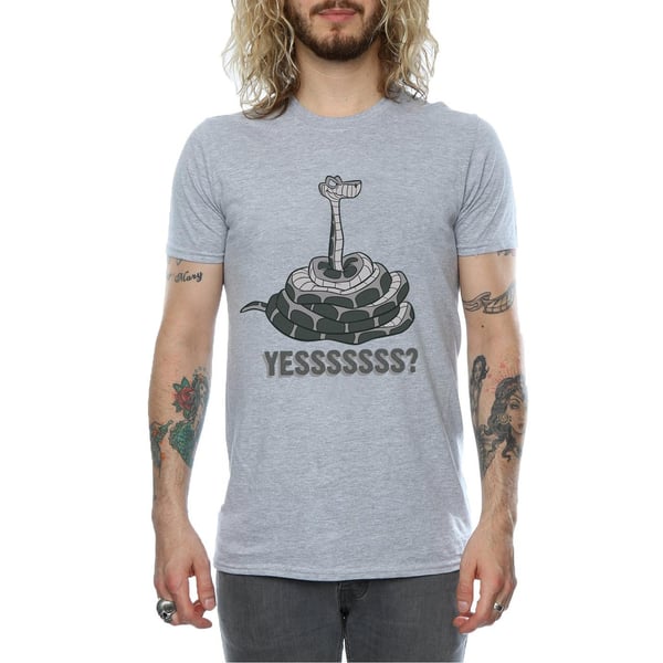 Disney Mens The Jungle Book Kaa Yesssss T-Shirt