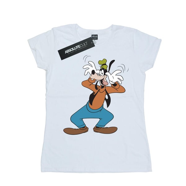 Disney Womens/Ladies Goofy Crazy Cotton T-Shirt