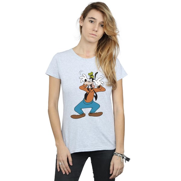 Disney Womens/Ladies Goofy Crazy Cotton T-Shirt