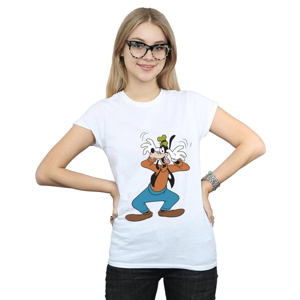 Disney Womens/Ladies Goofy Crazy Cotton T-Shirt