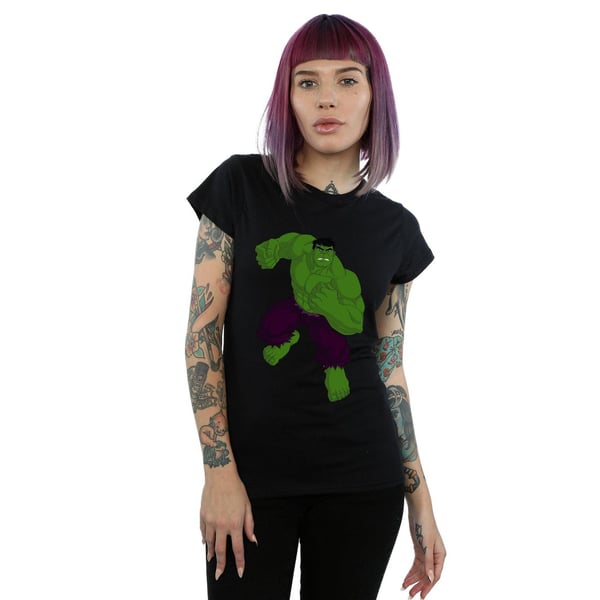 Marvel Womens/Ladies Hulk Pose Cotton T-Shirt