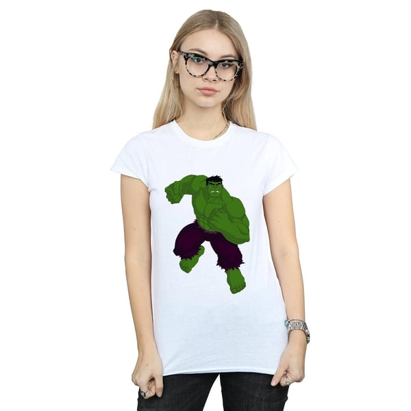 Marvel Womens/Ladies Hulk Pose Cotton T-Shirt
