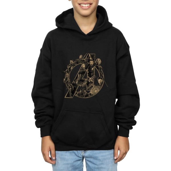 Marvel Boys Avengers Infinity War Marvel Logo -huppari