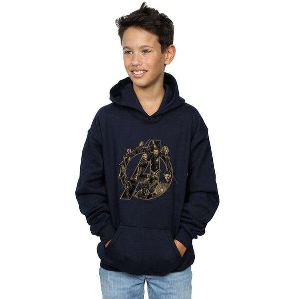 Marvel Boys Avengers Infinity War Marvel Logo -huppari