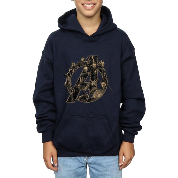Marvel Boys Avengers Infinity War Marvel Logo -huppari