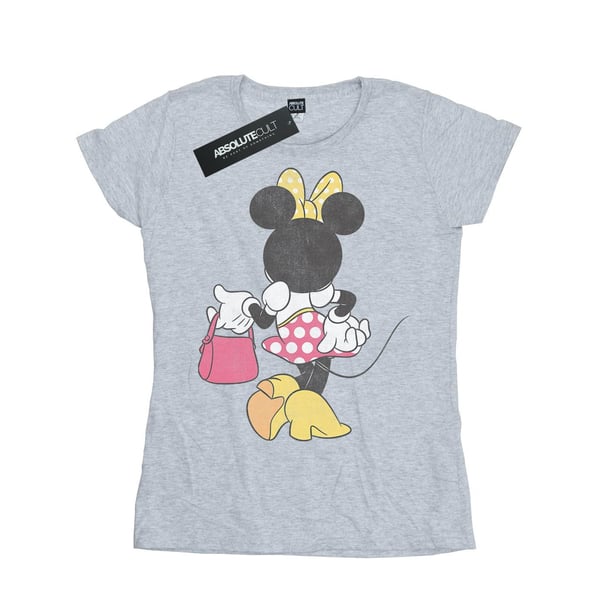 Disney Dam/Dam Minnie Mouse Rygg Pose Bomulls T-shirt
