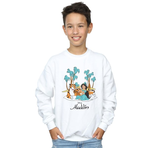 Disney Boys Aladdin Jasmine Abu Rajah Beach Sweatshirt