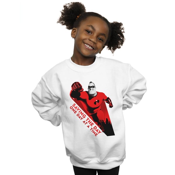 Disney Girls The Incredibles Saving The Day Sweatshirt