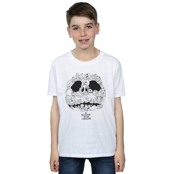Disney Boys Nightmare Before Christmas Jack Skellington Jack-O-Lanterns T-Shirt