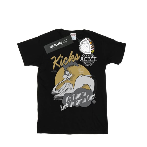 Looney Tunes Womens/Ladies Road Runner Kicks Cotton Boyfriend T-Shirt