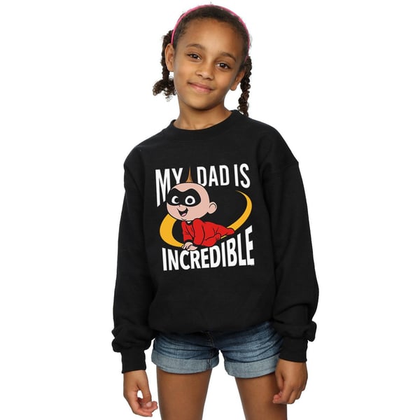 Disney Girls The Incredibles My Dad Mr Incredible Sweatshirt