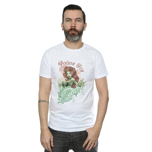 DC Comics Mens Poison Ivy Paisley T-Shirt