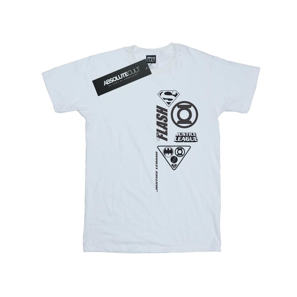 DC Comics Herr Justice League Bröstikoner T-shirt