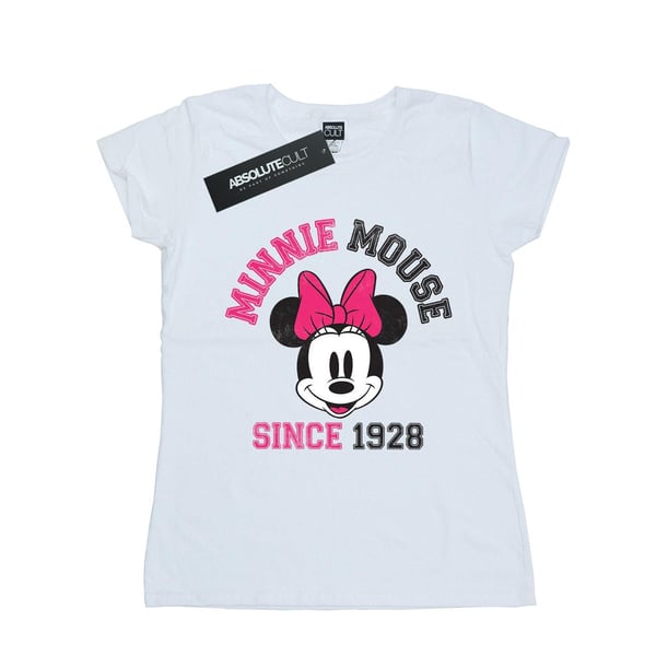 Disney Womens/Ladies Mickey Mouse Since 1928 Cotton T-Shirt
