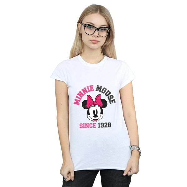 Disney Womens/Ladies Mickey Mouse Since 1928 Cotton T-Shirt