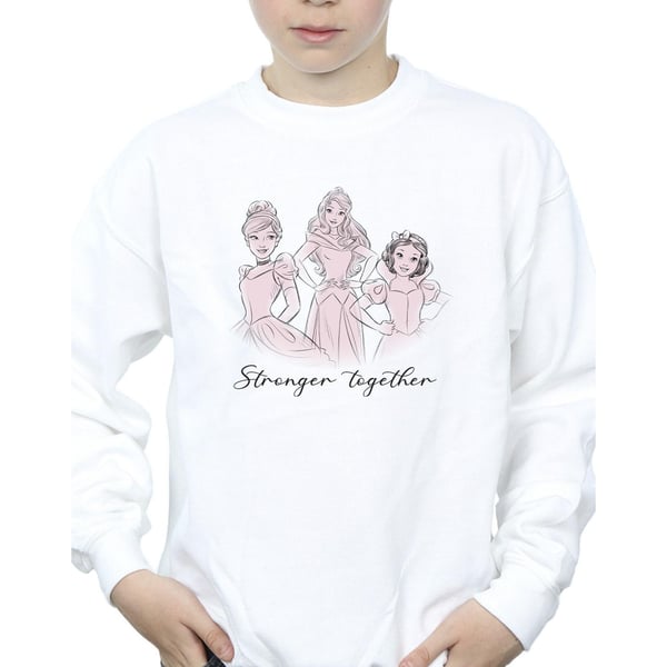 Disney Boys Princesses Stronger Together Sweatshirt