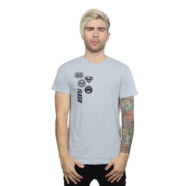 DC Comics Mens Justice League Icons Cluster T-Shirt