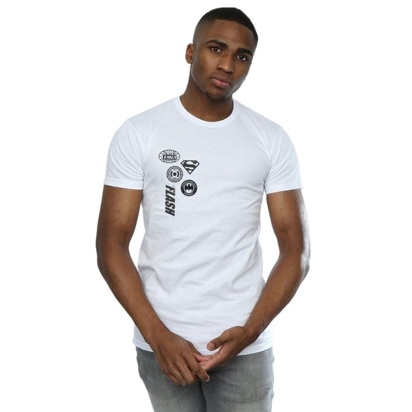 DC Comics Mens Justice League Icons Cluster T-Shirt