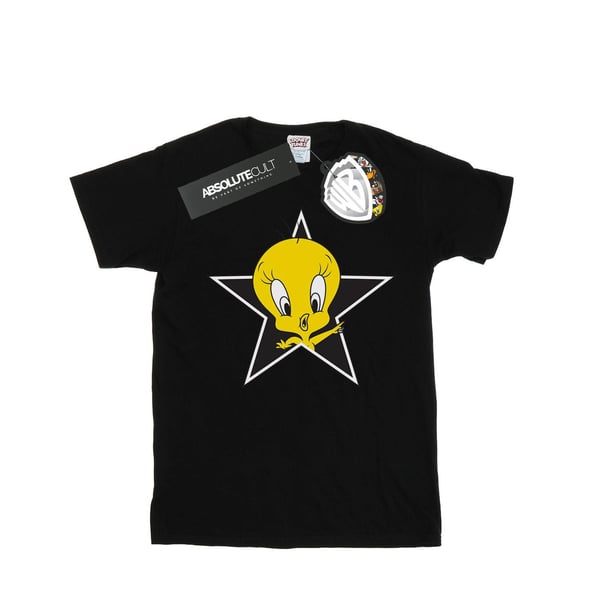 Looney Tunes Womens/Ladies Tweety Pie Star Cotton Boyfriend T-Shirt