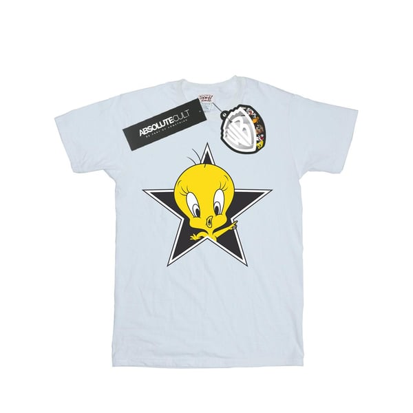 Looney Tunes Womens/Ladies Tweety Pie Star Cotton Boyfriend T-Shirt