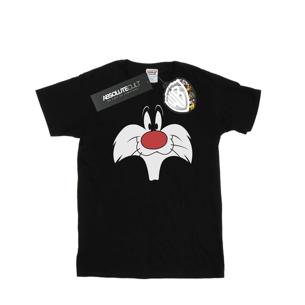 Looney Tunes Womens/Ladies Sylvester Big Face Cotton Boyfriend T-Shirt