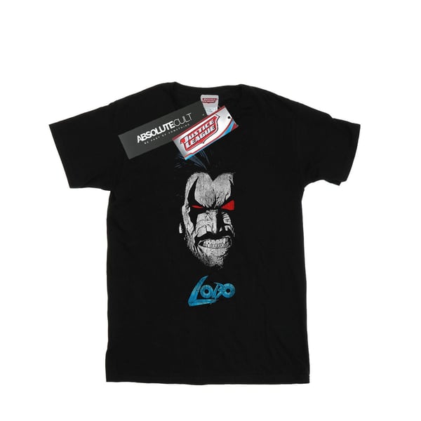 DC Comics Mens Lobo Face T-Shirt
