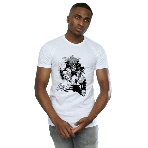 DC Comics Miesten Lobo Sketch T-paita
