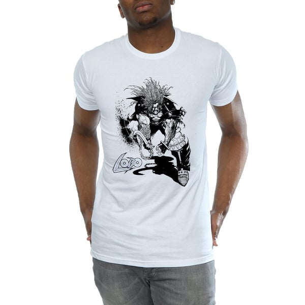 DC Comics Miesten Lobo Sketch T-paita