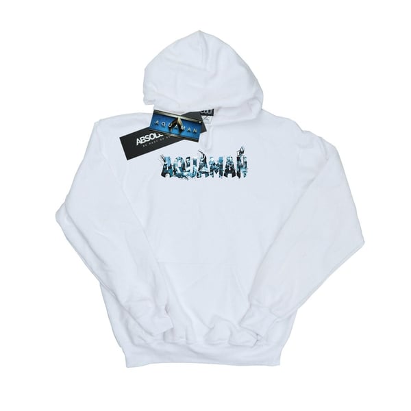 DC Comics Womens/Ladies Aquaman Text Logo Hoodie