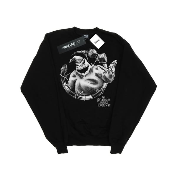 Disney Womens/Ladies Nightmare Before Christmas Ooogie Boogie Mono Sweatshirt