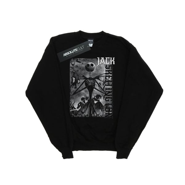 Disney Womens/Ladies Nightmare Before Christmas Skellington Sweatshirt