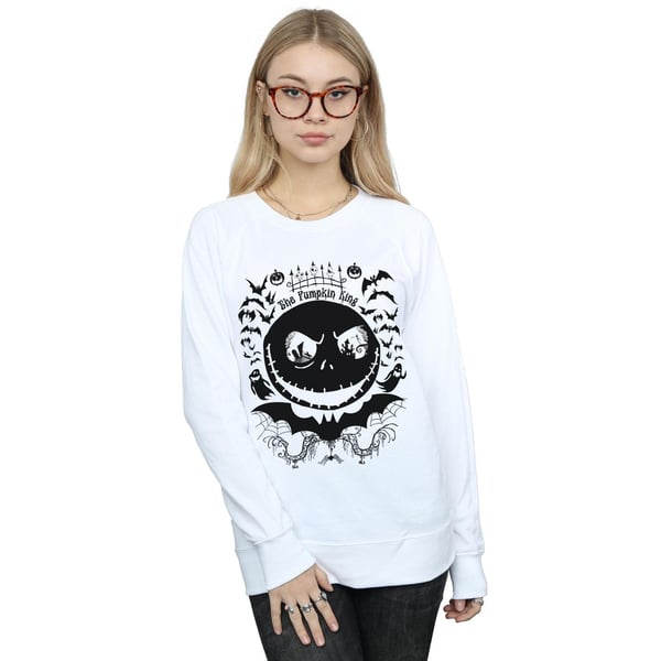 Disney Womens/Ladies Nightmare Before Christmas Jack The Pumpkin King Sweatshirt