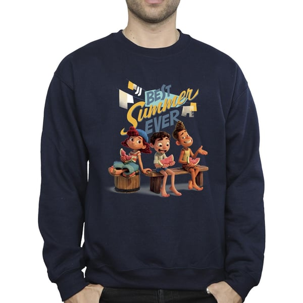 Disney Mens Luca Best Summer Ever Sweatshirt