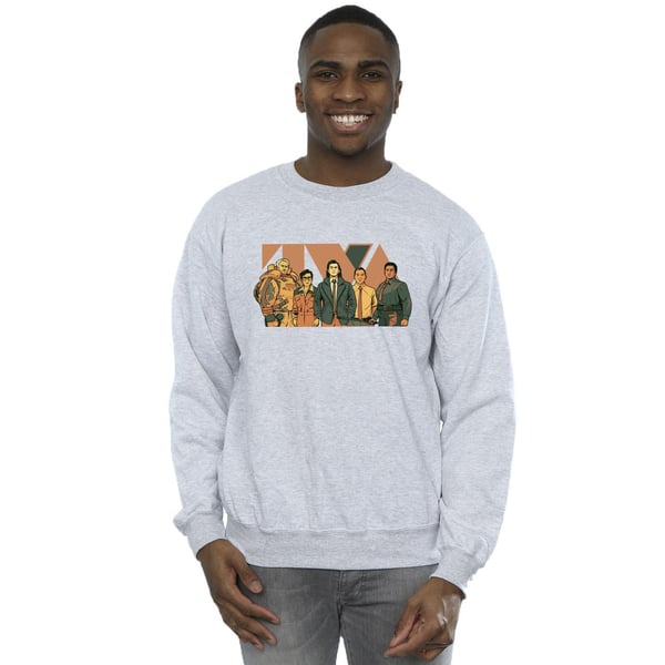 Marvel Mens Loki TVA Group -collegepaita