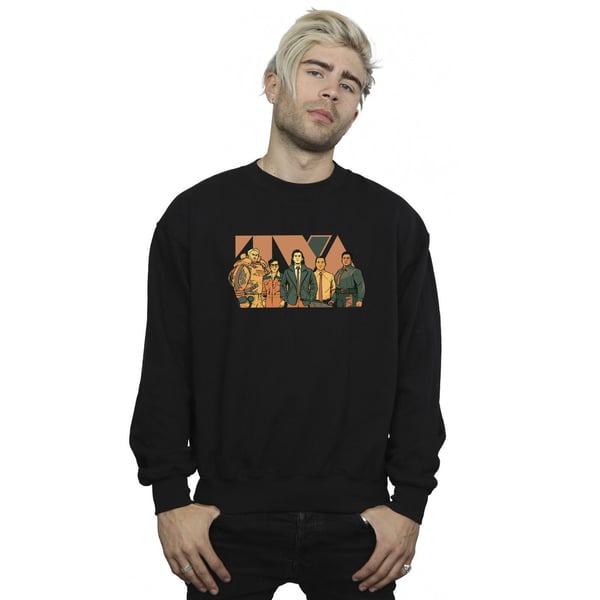 Marvel Mens Loki TVA Group -collegepaita