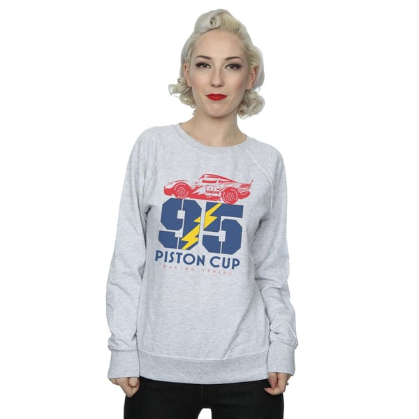 Disney Womens/Ladies Cars Piston Cup 95 Sweatshirt